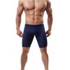 Familyhouse Mens Compression Shorts Tights Shorts Gym Sports Capri Workout Shorts Base Layer Undershorts (Navy Blue,M) view 1