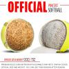 Tebery 6 Pack Yellow Sports Practice Softballs, 12-Inch Official Size and Weight Slowpitch, Unmarked & Leather Covered Training Ball for Games, Practice and Training (Yellow) view 3