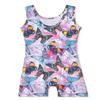 HOZIY Gymnastics Leotards for Girls 4t 5t 4-5t Outfits Colorful Butterfly Pink Blue Purple Fancy Dreamy Dreamlike Sparkle view 2