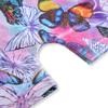 HOZIY Gymnastics Leotards for Girls 4t 5t 4-5t Outfits Colorful Butterfly Pink Blue Purple Fancy Dreamy Dreamlike Sparkle view 4