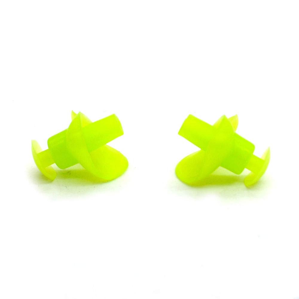6 Sets Waterproof Swimming Earplugs Green Reusable Silicone Ear Plugs for Adult Swimming Bathing Showering Sleeping