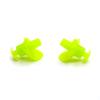 6 Sets Waterproof Swimming Earplugs Green Reusable Silicone Ear Plugs for Adult Swimming Bathing Showering Sleeping view 1