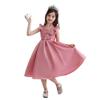 AIMJCHLD Party Dress for Toddler Little Baby Girls Flower Wedding Dresses Pageant Prom Ball Gowns Fancy Performance Formal Special Occasion Dress Size 2 3 Years (Bean Powder 100) view 2