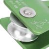 EVTSCAN Outdoor Rock Climbing Downhill 20KN Bearing Mobile Pulley Rock Side Plate Pulley Green view 3