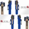 Amberide M&P Shield EZ/Equalizer IWB Holster, Kydex-Boltaron Inside Waistband Fit S&W Shield EZ & Equalizer 9mm, Quick Draw, Secure Retention, 030 Cant view 3