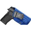 Amberide M&P 380 Shield EZ IWB Holster,Kydex-Boltaron Inside Waistband Fit S&W M&P 380 Shield EZ .380,Secure Retention,Quick Draw,030 Cant view 1