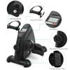 NMDCDH Mini Bike Under Desk Bike Mini Pedal Stepper Exercise Machine Portable Pedal Cycle Exercise Bike LCD Display Indoor Cycling Bike Stepper with Adjustable Resistance view 2