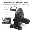 NMDCDH Mini Bike Under Desk Bike Mini Pedal Stepper Exercise Machine Portable Pedal Cycle Exercise Bike LCD Display Indoor Cycling Bike Stepper with Adjustable Resistance view 3