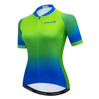 Cycling Jersey Women Summer Bike Shirts Road Bike Jackets Short Sleeve MTB Jersey Quick Dry