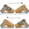 Amberide M&P Shield EZ/Equalizer IWB Holster, Kydex-Boltaron Inside Waistband Fit S&W Shield EZ & Equalizer 9mm, Quick Draw, Secure Retention, 030 Cant view 2