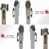 Amberide M&P Shield EZ/Equalizer IWB Holster, Kydex-Boltaron Inside Waistband Fit S&W Shield EZ & Equalizer 9mm, Quick Draw, Secure Retention, 030 Cant view 3