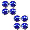 MARINE CITY 8 Blue LED Lights Cup Holder with Drain  304 Stainless Steel, Corrosion-Resistant, Easy to Install for Boats, Yachts, Ships, Kayaks (Pack of 8) view 1