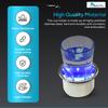 MARINE CITY 8 Blue LED Lights Cup Holder with Drain  304 Stainless Steel, Corrosion-Resistant, Easy to Install for Boats, Yachts, Ships, Kayaks (Pack of 8) view 3