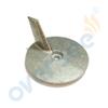 664-45371 Anode Trim Tab Zinc For Yamaha Outboard Motors 664-45371 25-30-40-50 HP Outboard view 3