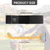 Amy Sport Golf Swing Training Aid Wrist Hinge Adjustable Arm Band with Hanger Smartball Connection Band for Correction, Men Women Ball Between Arms Practice Tool (Black Arm Band+Yellow Trainer) view 2