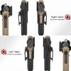 Amberide M&P Shield EZ/Equalizer IWB Holster, Kydex-Boltaron Inside Waistband Fit S&W Shield EZ & Equalizer 9mm, Quick Draw, Secure Retention, 030 Cant view 3