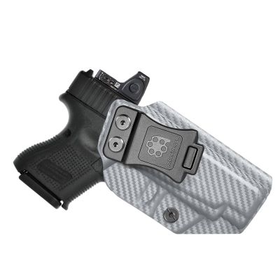 Amberide Glock 26/27/33 IWB Holster,Kydex-Boltaron Inside Waistband Fit Glock 26 27 33 Gen 15,Secure Retention,Quick Draw,030 Cant