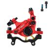 BUCKLOS Zoom HB-100 MTB Line Pulling Hydraulic Disc Brake Calipers Front + Rear, Aluminum Alloy Mountain Bike Hydraulic Disc Brakes with is/PM Universal Caliper Adapter for XC Trail, Fat Bike view 1