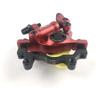BUCKLOS Zoom HB-100 MTB Line Pulling Hydraulic Disc Brake Calipers Front + Rear, Aluminum Alloy Mountain Bike Hydraulic Disc Brakes with is/PM Universal Caliper Adapter for XC Trail, Fat Bike view 3