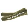 TopTie Custom 1 Pair Arm Sleeves for Men Women, Personalized Arm Compression Sleeve for Football, Basketball & Volleyball-1 Pair Army Green view 1