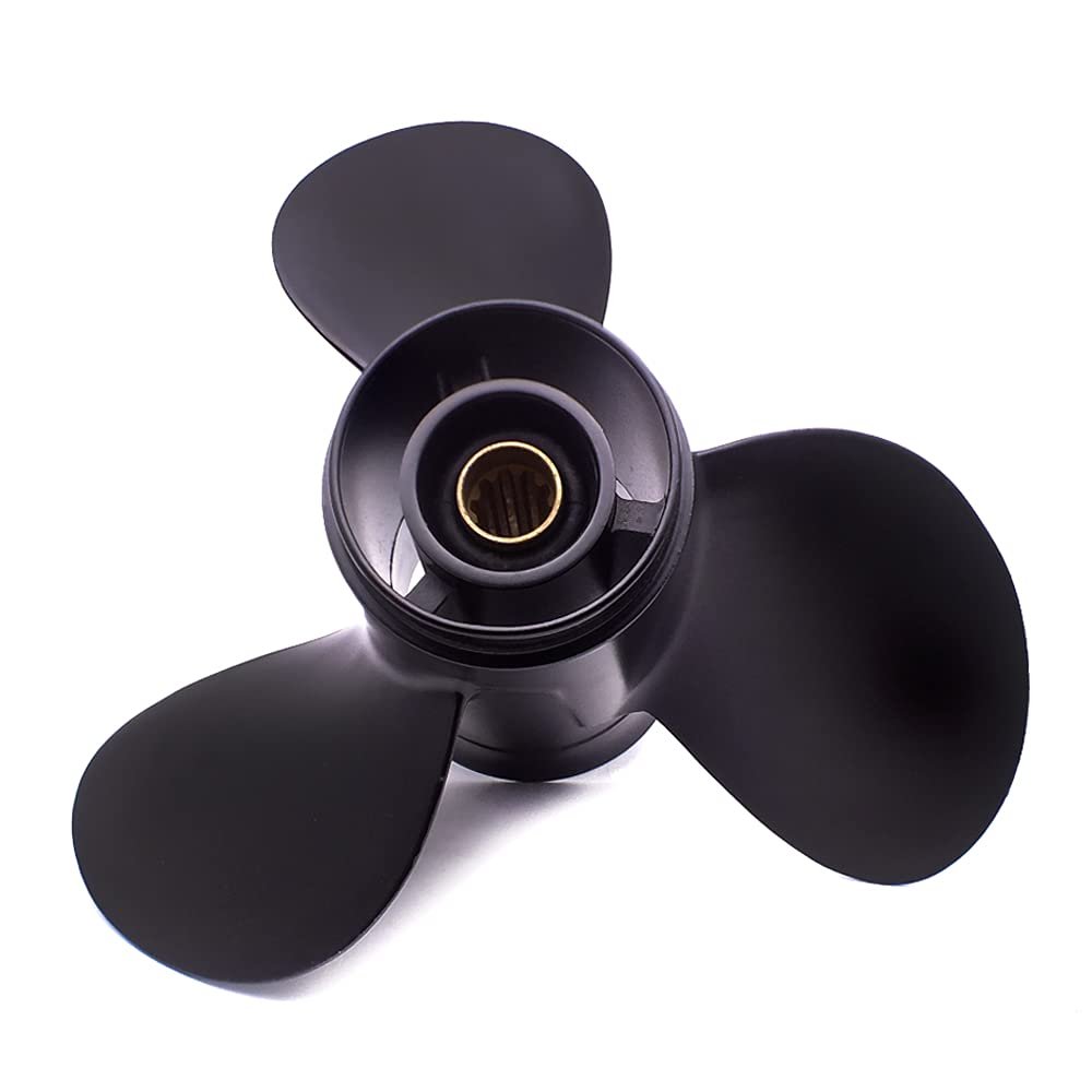 OVERSEE New Outboard Propeller 346-64103-5 Fits Nissan Tohatsu 25HP 30 HP Pre 2002