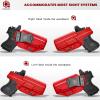 Amberide Glock 26/27/33 IWB Holster,Kydex-Boltaron Inside Waistband Fit Glock 26 27 33 Gen 15,Secure Retention,Quick Draw,030 Cant view 2