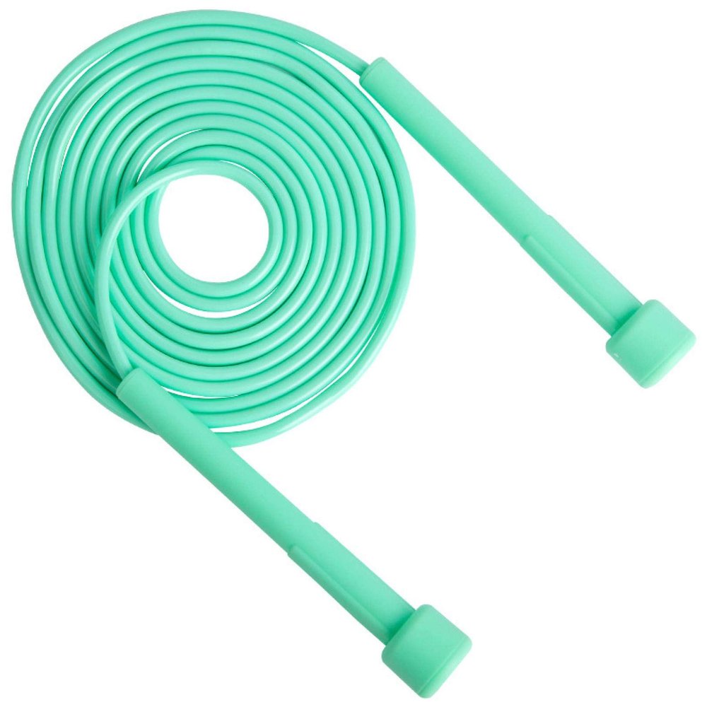 Jump rope men's and women's gym PVC jump rope adjustable fitness equipment muscle boxing MMA training green