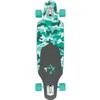 Dusters California Skateboards Channel Dragonfly Teal Camo Longboard Complete Skateboard - 9" x 34" view 2