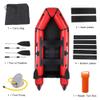 Savins gt1-ZJ Camping Survivals 10ft PVC 330kg Water Adult Assault Boat Red Black view 4
