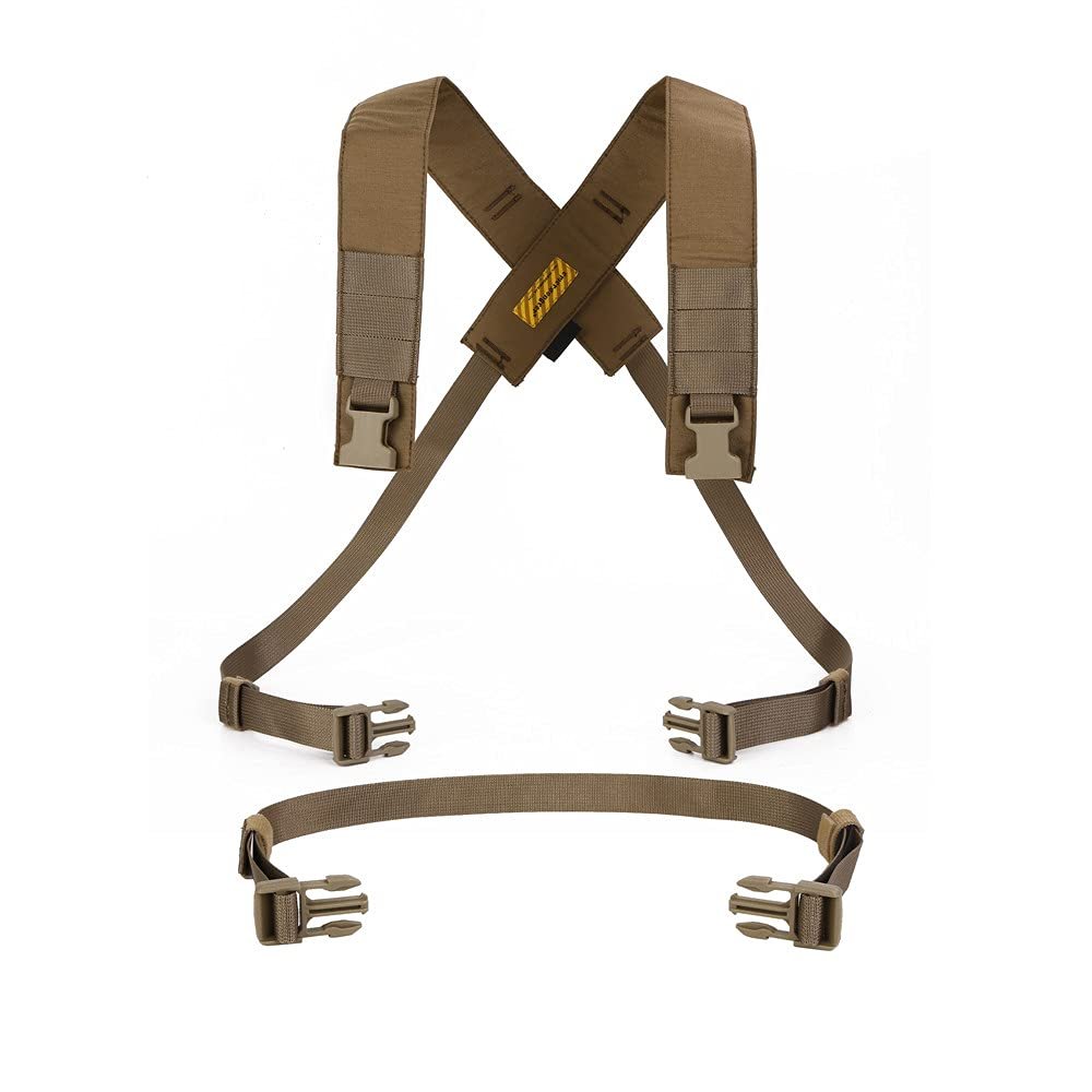 Emersongear D3CRM Chest Rig X-Harness Kit,Compatible to Various Chest Pouch