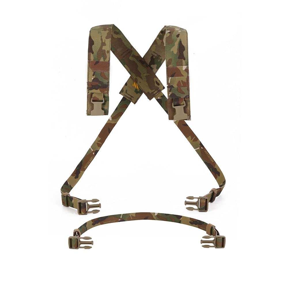 Emersongear D3CRM Chest Rig X-Harness Kit,Compatible to Various Chest Pouch