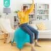 ENOVI Starfish Yoga Ball Chair, Exercise Ball Ergonomic Design for Office and Home, Relieve Back Pain, 24IN, FG view 2