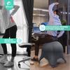 ENOVI Starfish Yoga Ball Chair, Exercise Ball Ergonomic Design for Office and Home, Relieve Back Pain, 24IN, FG view 3