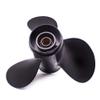 OVERSEE New Propeller 346-64104-5 for Nissan Tohatsu 25-30 HP Outboards 9.9 X 13 10 Tooth Spline view 2