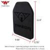 vAv YAKEDA Tactical Airsoft Paintball EVA Vest Inner Liner Foam 10 in x 12 in Black 2 PCS Pad Plates view 3