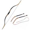 AMEYXGS 59 Inch Traditional Longbow 20-40 Lbs Takedown Revurve Bow Horsebow Traditional Wood Hunting Bows Right Hand and Left Hand for Target Shooting Practice (Bow, 35 lbs) view 1
