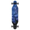 Junli 41 Inch Freeride Skateboard Longboard - Complete Skateboard Cruiser for Cruising, Carving, Free-Style and Downhill Blue Fly Fish view 2