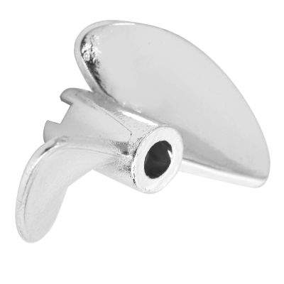 01 Aluminium Alloy Propeller, Propeller Large Thrust with 1Pc for FeiLun FT016 FT007 FT012 FT009 FT011 FT010 FT016 for UDI RC Boat for PC Ship Player(Silver S)
