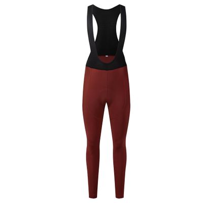 Coconut Ropamo CR Men's Cycling Bib Tights 4D Padded Compression Bike Bib Pants Leggings Riding Bike Bib Tights (S, Red)