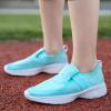 ReverseClock Kids Lightweight Breathable Loafer Walking Shoes Easy Walk Sport Running Sneaker Casual Slip-on Shoe for Boys Girls (Green, Numeric_11) view 4