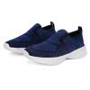 ReverseClock Kids Lightweight Breathable Loafer Walking Shoes Easy Walk Sport Running Sneaker Casual Slip-on Shoe for Boys Girls (Blue, Numeric_11) view 3