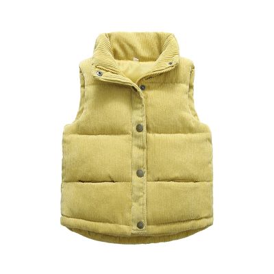 Yiqinyuan Children Warm Vest Jacket Coat Autumn Kids Boy Girls Thicken Fleece Outerwear Winter Toddler Teenager Clothing Suit as picture3 6