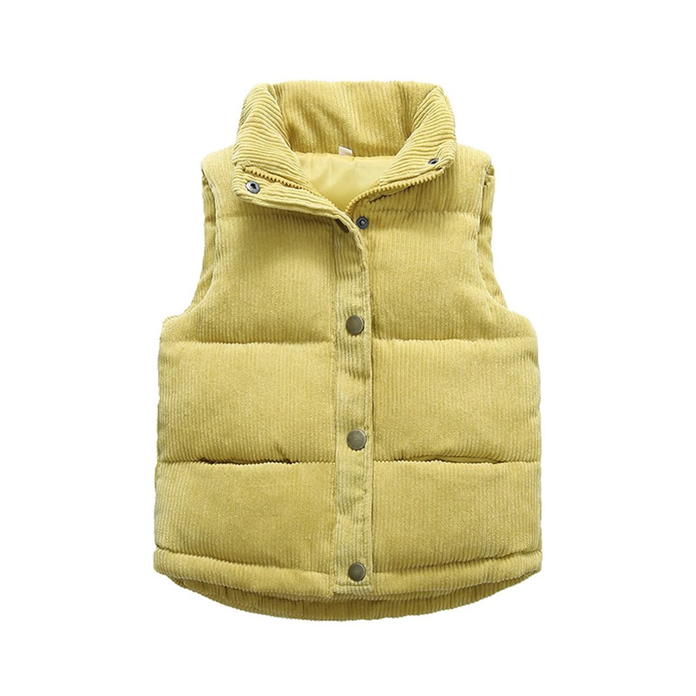 Yiqinyuan Children Warm Vest Jacket Coat Autumn Kids Boy Girls Thicken Fleece Outerwear Winter Toddler Teenager Clothing Suit as picture3 6