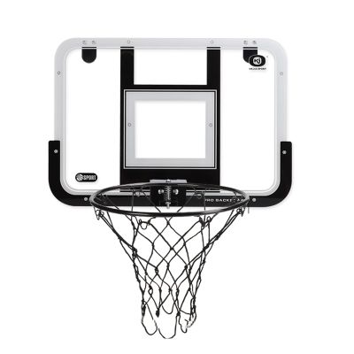 Basketball Rim Children's Mini Indoor Basketball Hoop Set,Training Basketball Board Without Punching Installation,Hanging On The Door and Wall (Color : White, Size : 59x40cm)