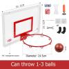 Basketball Rim Indoor Mini Basketball Hoop Set, Funny Adult Kids Basketball Board, Height Can Be Adjusted at Will (Color : Package 1) view 2