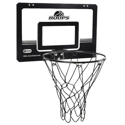Basketball Rim Wall-Mounted Basketball Hoop and Goal, Children's Mini Backboard Set, Can Be Installed On Doors and Walls (Color : Package 1, Size : 45x30cm)