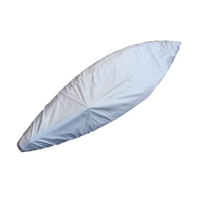 UNISTRENGH Waterproof Dust Storage UV Protection Kayak Cover Heavy Duty Canoe Cover (Grey, 11.8-13.1ft (3.6-4m))