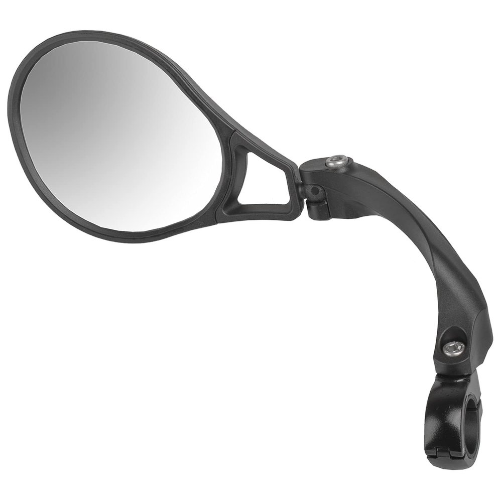 M-Wave Unisex Adult Spy Space 45 Compact Bicycle Mirror, Black, Diameter 22.2 mm
