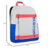 Burton Unisex's Emphasis 2.0 Backpack, Lunar Gray/Cobalt Blue, One Size view 3