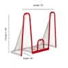 Winnwell Hockey Skill Training Net- 72" Heavy Duty Shooter Tutor Hockey Net with 1.5" Posts, Equipment to Help Improve Shot Accuracy for Kids, Teens, Adult Players view 3